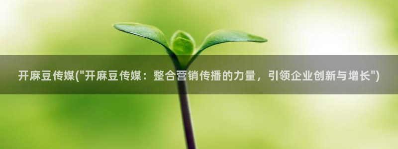 麻豆国产专区：开麻豆传媒(\