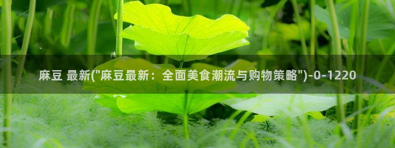 麻豆免费专区：麻豆 最新(\